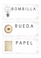 Vista previa - Tarjetas / Manipulativos - Lecto-escritura MAYÚSCULA (inventos) - Portada