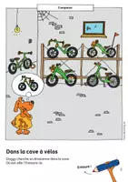Vorschau - Mal- und Bastelvorlagen - Bloc de maternelle - Relier, comparer, trouver des erreurs À partir de 4 ans - Seite 3