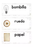 Vista previa - Tarjetas / Manipulativos - Lecto-escritura minúscula de imprenta (inventos) - Portada