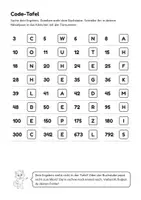 Vorschau - Arbeitsblätter - Mathe-Adventskalender Kl. 3/4 Knobelkarten - Deckblatt