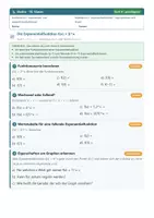 Vorschau - Arbeitsblätter - Exponentialfunktionen Mathe 10 Gymnasium - Seite 2