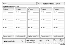 Vorschau - Arbeitsblätter - Tägliche Übung: Halbschriftliche und schriftliche Rechenverfahren - Seite 2