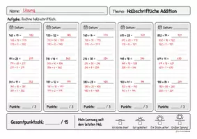 Vorschau - Arbeitsblätter - Tägliche Übung: Halbschriftliche und schriftliche Rechenverfahren - Seite 3