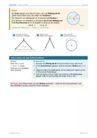 Vorschau - Arbeitsblätter - KREISE– differenziert mit Lösungen - Seite 2