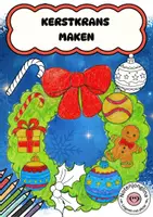 Voorbeeld - Tekenen en knutsel sjablonen - Kerstkrans ontwerpen: knutselsjabloon voor Kerstmis - Voorblad