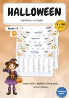 Vorschau - Arbeitsblätter - Halloween Wortflitzer 560 Wörter zum Blitzlesen und Wortschatztraining - Deckblatt