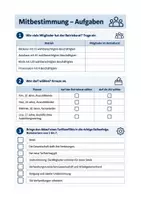 Vorschau - Arbeitsblätter - Betriebsrat, Mitbestimmung - Wirtschafts- und Sozialkunde Berufsschule, Aufgaben - Seite 2