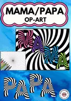 Voorbeeld - Tekenen en knutsel sjablonen - Moederdag Op Art Kunstproject Vaderdag Knutselproject - Voorblad
