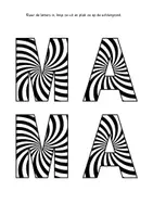 Voorbeeld - Tekenen en knutsel sjablonen - Moederdag Op Art Kunstproject Vaderdag Knutselproject - Pagina 2