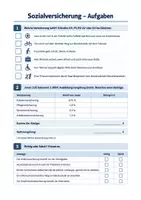 Vorschau - Arbeitsblätter - Sozialversicherung, Beitragssätze 2026 - Wirtschafts- und Sozialkunde Berufsschule, Aufgaben - Seite 2