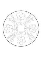 Voorbeeld - Tekenen en knutsel sjablonen - Pasen - Prikken en inkleuren - Pagina 3