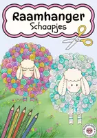 Voorbeeld - Tekenen en knutsel sjablonen - Zomer raamdecoratie schaapjes - Voorblad