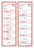 Vorschau - Fördermaterial/Inklusion - Partnerkarten: Bundesländer und Hauptstädte - Seite 3
