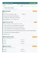 Vorschau - Arbeitsblätter - Funktionsbegriff und Darstellungsformen Mathe 8 Gymnasium - Seite 2