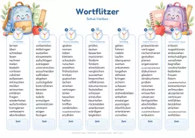 Vorschau - Arbeitsblätter - Schule Wortflitzer 560 Wörter zum Blitzlesen und Wortschatztraining - Seite 2