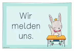 Vorschau - Poster - Tierische Klassenregeln - Aushang für den Klassenraum - Seite 2