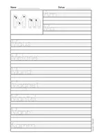 Vorschau - Arbeitsblätter - Arbeitsblätter Buchstabe M Druckschrift, Buchstabeneinführung, DaZ, Deutsch - Seite 3