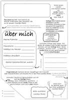 Vorschau - Mal- und Bastelvorlagen - Ich-Steckbrief (ab Klasse 4) - Seite 2