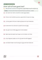 Voorbeeld - Begrijpend lezen derde leerjaar: een week met Lien en Omar - Pagina 3