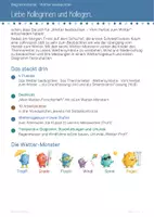 Vorschau - Arbeitsblätter - Wetter beobachten | Vom Herbst zum Winter | Thermometer | Wettersymbole | Wind | Niederschlag | Wettertagebuch - Seite 2