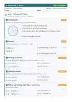 Vorschau - Arbeitsblätter - Kreis und Zylinder Mathe 8 Gymnasium - Seite 2