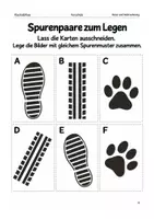 Vorschau - Spiele - Spuren entdecken – Arbeitsheft Vorschule - Seite 3