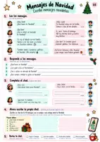 Vorschau - Arbeitsblätter - Spanisch Weihnachten Navidad 🎄 | 16 kreative Schreibaufgaben & Arbeitsblätter – Schreibkompetenz fördern | Klasse 7–9 - Seite 1