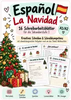 Vorschau - Arbeitsblätter - Spanisch Weihnachten Navidad 🎄 | 16 kreative Schreibaufgaben & Arbeitsblätter – Schreibkompetenz fördern | Klasse 7–9 - Seite 2