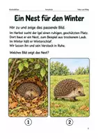 Vorschau - Spiele - Igel im Winterquartier – Arbeitsheft Vorschule - Seite 2
