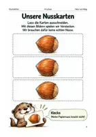 Vorschau - Spiele - Eichhörnchen und Vorräte – Arbeitsheft Vorschule - Seite 2