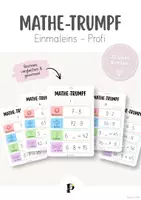 Vorschau - Spiele - Mathe-Trumpf | Einmaleins - Profi - Deckblatt