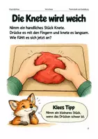 Vorschau - Spiele - Kneten und formen Herbstbäckerei – Arbeitsheft Vorschule - Seite 1