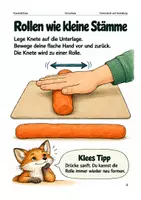 Vorschau - Spiele - Kneten und formen Herbstbäckerei – Arbeitsheft Vorschule - Seite 3