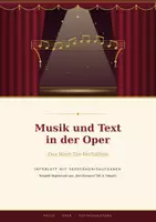Vorschau - Arbeitsblätter - Musik und Text in der Oper - Das Wort-Ton-Verhältnis - Deckblatt