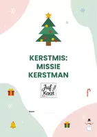 Voorbeeld - Kerst: missie kerstman - Voorblad