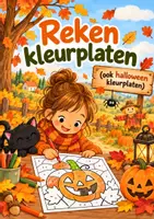 Voorbeeld - Rekenkleurplaten: Herfst - Niveau eerste leerjaar (groep 3) Tot 6 of 10 - Voorblad
