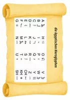 Vorschau - Arbeitsblätter - Hieroglyphen - Deckblatt