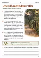 Aperçu - Feuilles d'exercices - Observation et hypothèse – Le parc au crépuscule livret de français 6e - Page 1