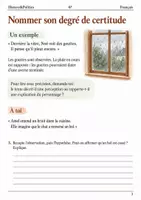 Aperçu - Feuilles d'exercices - Observation et hypothèse – Le parc au crépuscule livret de français 6e - Page 2