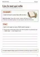 Aperçu - Feuilles d'exercices - Chronologie – Le carnet d’une sortie livret de français 6e - Page 2