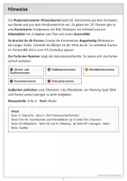 Vorschau - Arbeitsblätter - Musikinstrumente Wissenskartei mit Arbeitsblättern Instrumentenfamilien Memory und Lösungen - Seite 1