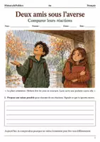 Aperçu - Feuilles d'exercices - Narration et chronologie : 5 livrets de français 6e - Page 1