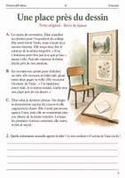 Aperçu - Feuilles d'exercices - Changement d’humeur – Le message retrouvé livret de français 6e - Page 1