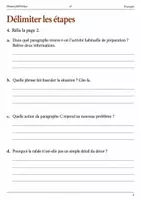Aperçu - Feuilles d'exercices - Élément déclencheur – Avant l’orage livret de français 6e - Page 3