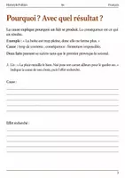 Aperçu - Feuilles d'exercices - Émotions, intentions et choix : 5 livrets de français 6e - Page 3