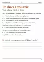 Aperçu - Feuilles d'exercices - Locuteurs du dialogue – À la bibliothèque livret de français 6e - Page 1
