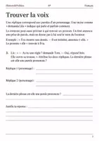 Aperçu - Feuilles d'exercices - Locuteurs du dialogue – À la bibliothèque livret de français 6e - Page 2