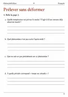 Aperçu - Feuilles d'exercices - Prévisions et incertitude – Un bulletin météo fictif livret de français 6e - Page 3