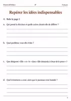 Aperçu - Feuilles d'exercices - Reformulation – Un paragraphe difficile livret de français 6e - Page 3