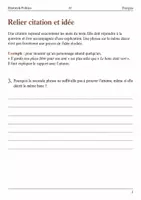 Aperçu - Feuilles d'exercices - La bonne citation livret de français 6e - Page 2